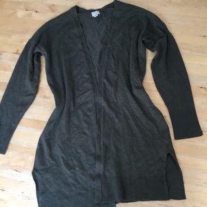 A New Day Green cardigan